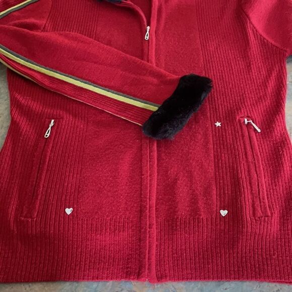 Meister Vtg Ski Cardigan (Lg) - Picture 5 of 6